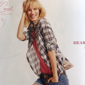 CABI #233 festival western button down shirt